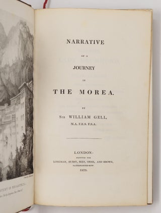Narrative of a journey in the Morea