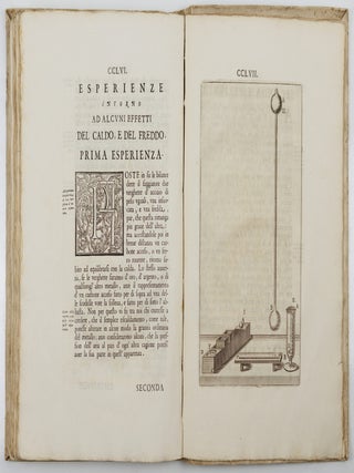 Saggi di naturali esperienze fatte nell&rsquo;Accademia del Cimento sotto la protezione del Serenissimo Principe Leopoldo di Toscana e descritte dal segretario di essa accademia