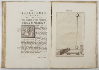 Saggi di naturali esperienze fatte nell’Accademia del Cimento sotto la protezione del Serenissimo Principe Leopoldo di Toscana e descritte dal segretario di essa accademia
