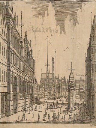 Luteti&aelig;, vulgo, Paris, urbis Galliarum primari&aelig;, non Europ&aelig; solius, sed orbis totius celeberrim&aelig; prospectus