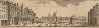 Lutetiæ, vulgo, Paris, urbis Galliarum primariæ, non Europæ solius, sed orbis totius celeberrimæ prospectus
