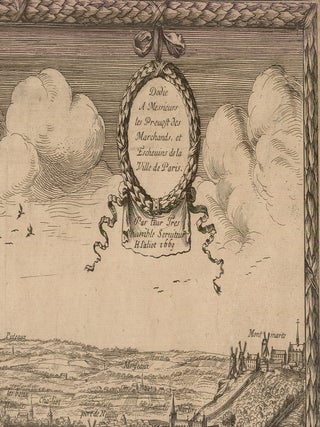 Luteti&aelig;, vulgo, Paris, urbis Galliarum primari&aelig;, non Europ&aelig; solius, sed orbis totius celeberrim&aelig; prospectus