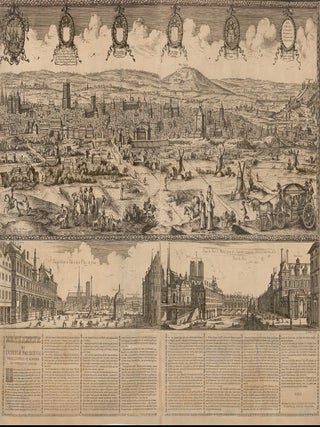 Luteti&aelig;, vulgo, Paris, urbis Galliarum primari&aelig;, non Europ&aelig; solius, sed orbis totius celeberrim&aelig; prospectus