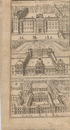 Lutetiæ, vulgo, Paris, urbis Galliarum primariæ, non Europæ solius, sed orbis totius celeberrimæ prospectus
