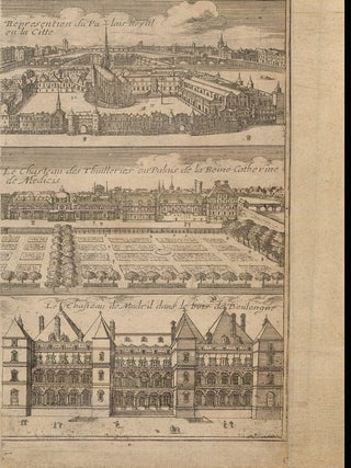 Luteti&aelig;, vulgo, Paris, urbis Galliarum primari&aelig;, non Europ&aelig; solius, sed orbis totius celeberrim&aelig; prospectus