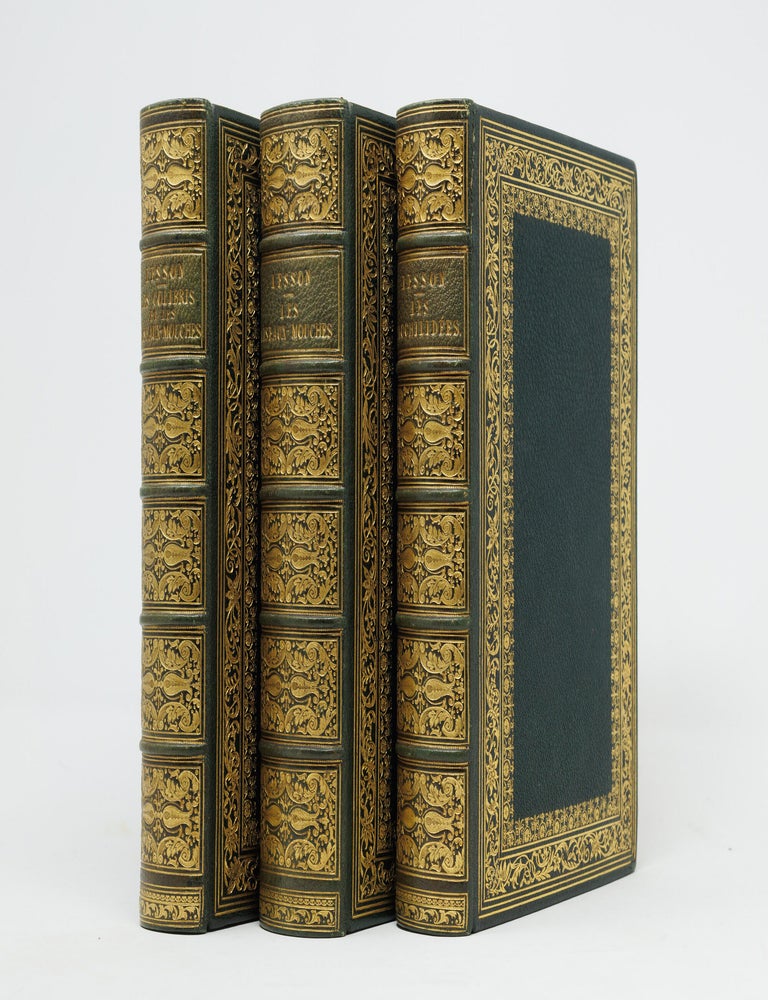 Item #JLR0849 Histoire naturelle des oiseaux-mouches, ouvrage orn&eacute; de planches dessin&eacute;es et grav&eacute;es par les meilleurs artistes, et dedi&eacute; A S. A. R. Mademoiselle. . . WITH Histoire naturelle des colibris, suivie d'un suppl&eacute;ment a l'histoire naturelle des oiseaux-mouches; ouvrage orn&eacute; de planches dessin&eacute;s et grav&eacute;es par les meilleurs artistes, et d&eacute;di&eacute; A M. le Baron Cuvier. Par R. P. Lesson. . . AND Les trochilid&eacute;es ou les colibris et les oiseaux-mouches, suivis d'un index g&eacute;n&eacute;ral, dans lequel sont d&eacute;crits et class&eacute;s m&eacute;thodiquement toutes les races et esp&egrave;ces du genre Trochilus. Ouvrage orn&eacute; de planches dessin&eacute;es et grav&eacute;es par les meilleurs artistes, par R. P. Lesson. . Ren&eacute; Primev&egrave;re Lesson.