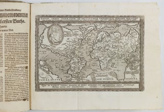 Allgemeine historische Weltbeschreibung, Ioannis Boteri, deß Benesers. In vier Bücher abgetheilt: Im ersten wirdt Europa, Asia, Affrica, und die Sitten, Reichthumb, Gewerb und embsigkeiten aller Nationen und Völcker, deßgleichen die beschaffenheit der Newen Welt. . . und gantzen Inseln beschriben. Im andern wirdt die Macht und gelegenheit der aller fürnembsten Potentaten der Welt entdeckt. Im dritten wirdt gehandlet von dem Standt deß Glaubens, aller und jeder Völcker. Im vierten von den Aberglauben der Völcker der Newen Welt, und durch was beschwerliche mittel die wahre Christliche Religion daselbst eingeführet worden. Durch Ægidium Albertinum. . . vbersetzt. Mit künstlichen Kupfferstücken und eygentlichen Landtaflen geziert