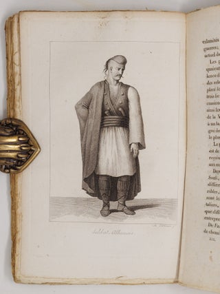 Voyage en Mor&eacute;e, a Constantinople, en Albanie, et dans plusieurs autres parties de l'Empire Othoman, pendant les ann&eacute;es 1798, 1799, 1800 et 1801. Comprenant la description de ces pays, leurs productions, les m&oelig;urs, les usages, les maladies et le commerce de leurs habitans; avec des rapprochemens entre l'&eacute;tat actuel de la Gr&egrave;ce, et ce qu'elle fut dans l'antiquit&eacute;. Par F. C. H. L. Pouqueville, docteur en m&eacute;decine, membre de la commission des science et des arts d'&Eacute;gypte, etc. Ouvrage enrichi d'un Pr&eacute;cis historique et g&eacute;ographique sur l'ancienne &Eacute;pire, et de Cartes dress&eacute;es par M. Barbi&eacute; du Bocage, G&eacute;ographe des Relations Ext&eacute;rieures, accompagn&eacute; de Pi&egrave;ces justificatives, et orn&eacute; de Figures et de Vue [sic] nouvelles. D&eacute;di&eacute; a S. M. l'Empereur