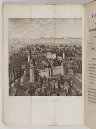 Voyage en Mor&eacute;e, a Constantinople, en Albanie, et dans plusieurs autres parties de l'Empire Othoman, pendant les ann&eacute;es 1798, 1799, 1800 et 1801. Comprenant la description de ces pays, leurs productions, les m&oelig;urs, les usages, les maladies et le commerce de leurs habitans; avec des rapprochemens entre l'&eacute;tat actuel de la Gr&egrave;ce, et ce qu'elle fut dans l'antiquit&eacute;. Par F. C. H. L. Pouqueville, docteur en m&eacute;decine, membre de la commission des science et des arts d'&Eacute;gypte, etc. Ouvrage enrichi d'un Pr&eacute;cis historique et g&eacute;ographique sur l'ancienne &Eacute;pire, et de Cartes dress&eacute;es par M. Barbi&eacute; du Bocage, G&eacute;ographe des Relations Ext&eacute;rieures, accompagn&eacute; de Pi&egrave;ces justificatives, et orn&eacute; de Figures et de Vue [sic] nouvelles. D&eacute;di&eacute; a S. M. l'Empereur