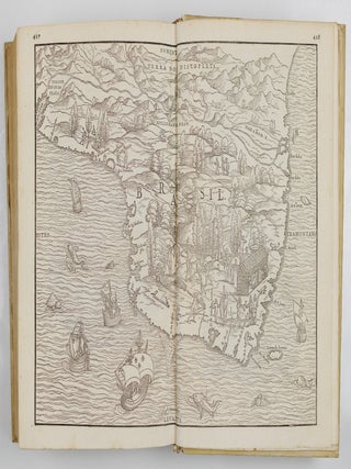 Primo volume, & Terza editione delle navigationi et viaggi raccolto gia da M. Gio. Battista. Ramusio, & con molti & vaghi discorsi, da lui in molti luoghi dichiarato & illustrato. . . WITH Delle navigationi et viaggi raccolte da M. Gio. Battista Ramusio, Et illustrate con molti vaghi Discorsi da lui dichiarati: volume secondo. . . AND Terzo volume delle navigationi et viaggi. . .