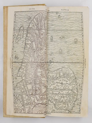Primo volume, & Terza editione delle navigationi et viaggi raccolto gia da M. Gio. Battista. Ramusio, & con molti & vaghi discorsi, da lui in molti luoghi dichiarato & illustrato. . . WITH Delle navigationi et viaggi raccolte da M. Gio. Battista Ramusio, Et illustrate con molti vaghi Discorsi da lui dichiarati: volume secondo. . . AND Terzo volume delle navigationi et viaggi. . .