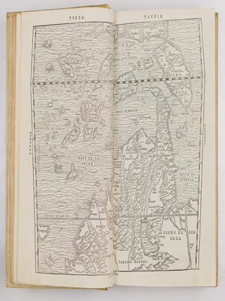 Primo volume, & Terza editione delle navigationi et viaggi raccolto gia da M. Gio. Battista. Ramusio, & con molti & vaghi discorsi, da lui in molti luoghi dichiarato & illustrato. . . WITH Delle navigationi et viaggi raccolte da M. Gio. Battista Ramusio, Et illustrate con molti vaghi Discorsi da lui dichiarati: volume secondo. . . AND Terzo volume delle navigationi et viaggi. . .