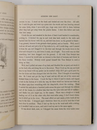 Adventures of Huckleberry Finn (Tom Sawyer's comrade). Scene: The Mississippi Valley. Time: Forty to Fifty Years Ago. By Mark Twain. With one hundred and seventy-four illustrations