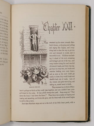Adventures of Huckleberry Finn (Tom Sawyer's comrade). Scene: The Mississippi Valley. Time: Forty to Fifty Years Ago. By Mark Twain. With one hundred and seventy-four illustrations