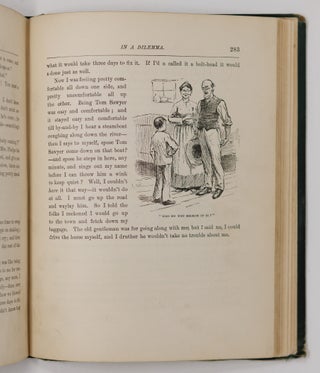 Adventures of Huckleberry Finn (Tom Sawyer's comrade). Scene: The Mississippi Valley. Time: Forty to Fifty Years Ago. By Mark Twain. With one hundred and seventy-four illustrations