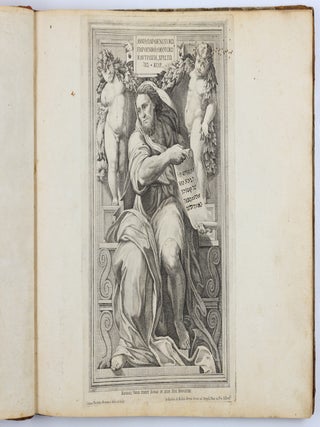 Imagines Veteris ac novi Testamenti a Rapha&euml;le Sanctio Urbinate in Vaticani Palatii xystis mir&agrave; picturae elegantia expressae