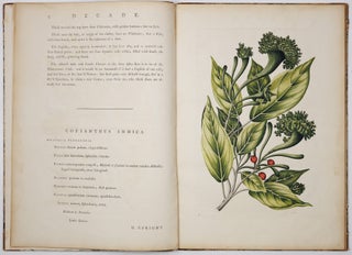 A decade of curious and elegant trees and plants: drawn after specimens received from The East Indies, and America, In the year 1772; and accurately engraved: with Their history and characters, in English and Latin. By J. Hill, M. D. member of the Imperial Academy