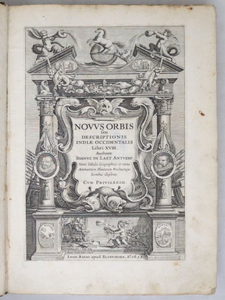 Novus Orbis seu descriptionis Indiae Occidentalis libri XVIII Authore Ioanne de Laet Antverp. Novis Tabulis Geographicis et variis Animantium, Plantarum Fructuumque Iconibus illustrati