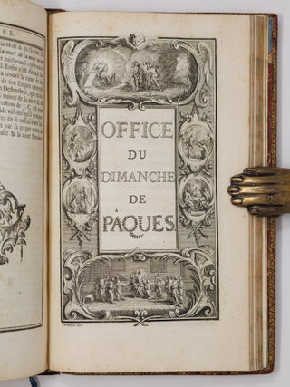 L'office de la Semaine Sainte, a l'usage de la maison du roy. Imprim&eacute; par expr&egrave;s Commandement de Sa Majest&eacute;. Conform&eacute;ment aux Breviaires & Messels Romain & Parisien. Avec les C&eacute;r&eacute;monies de l'Eglise. Nouvelle edition