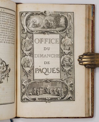 L'office de la Semaine Sainte, a l'usage de la maison du roy. Imprimé par exprès Commandement de Sa Majesté. Conformément aux Breviaires & Messels Romain & Parisien. Avec les Cérémonies de l'Eglise. Nouvelle edition
