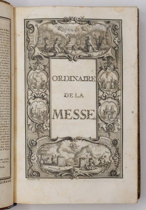 L'office de la Semaine Sainte, a l'usage de la maison du roy. Imprimé par exprès Commandement de Sa Majesté. Conformément aux Breviaires & Messels Romain & Parisien. Avec les Cérémonies de l'Eglise. Nouvelle edition